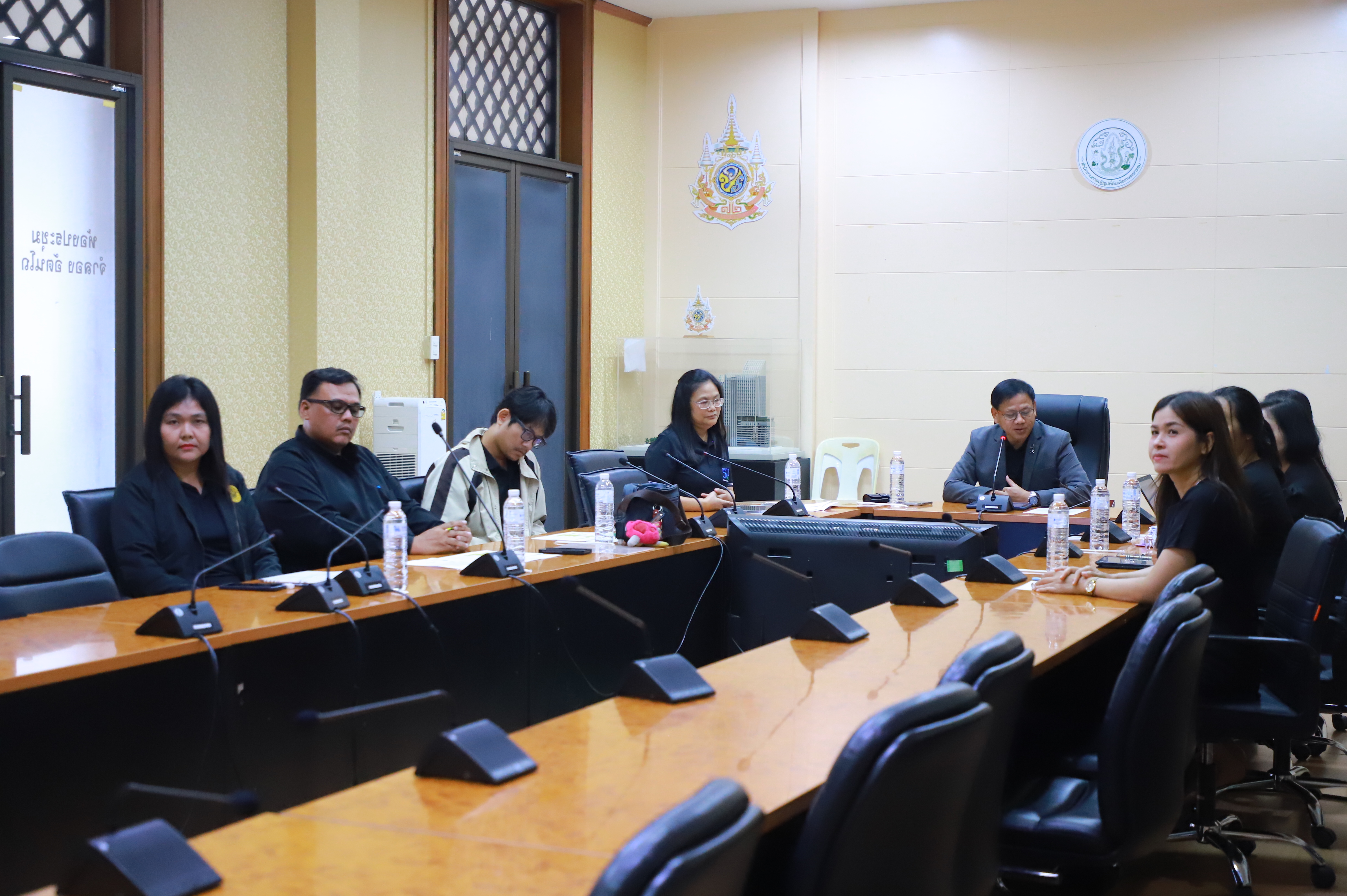 title - ส.ป.ก. เข้าร่วมการปฐมนิเทศนักศึกษาโครงการผลิตและพัฒนากำลังคุณภาพสูง เพื่อรองรับอัตรากำลังที่ขาดแคลนก่อนเข้ารับการฝึกอาชีพในส่วนราชการภายใต้ความร่วมมือและประชุมปรับแผนการฝึกอาชีพ